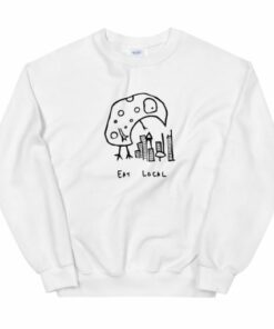 Eat Local unisex Sweatshirt 2