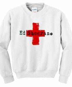 Ed Sheeran Red Cross Sweatshirt 2