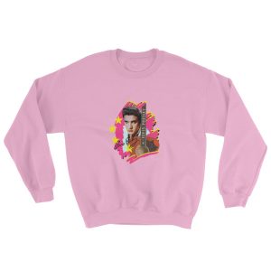 Elvis Presley The King Vintage With Guitar Sweatshirt