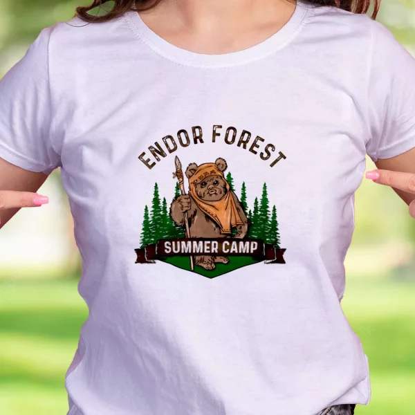 Endor Forest Summer Camp Thanksgiving Vintage T Shirt