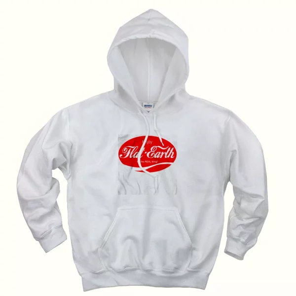 Enjoy Flat It’s The Real Thing Day Earth Day Hoodie