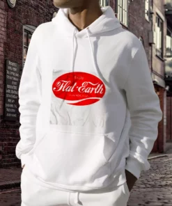 Enjoy Flat Its The Real Thing Day Earth Day Hoodie 3