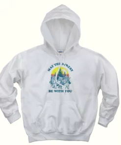 Ewok Sunset May The Forest Be With You Day Earth Day Hoodie 1