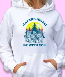 Ewok Sunset May The Forest Be With You Day Earth Day Hoodie 1 Ewok Sunset May The Forest Be With You Day Earth Day Hoodie 2