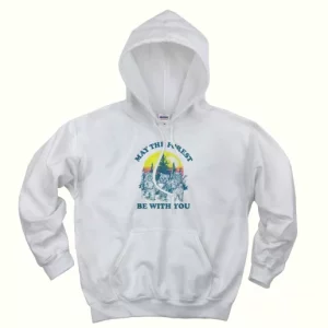 Ewok Sunset May The Forest Be With You Day Earth Day Hoodie 4