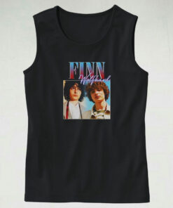 Finn Wolfhard Vintage Black Rapp Tank Top Design 1