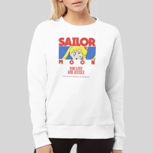 For Love And Justice Sailor Moon Hoodie 4