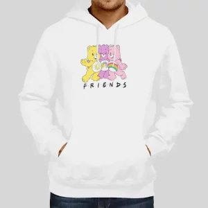 Friends Care Bears Cheer Bear Sherpa Hoodie