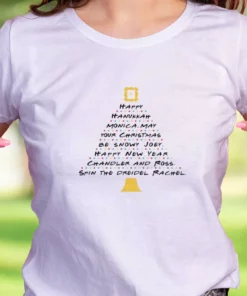 Friends Christmas PhoebeS Holiday Song Funny Christmas T Shirt 2