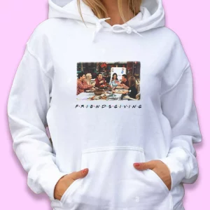 Friends Giving Parody Thanksgiving Hoodie