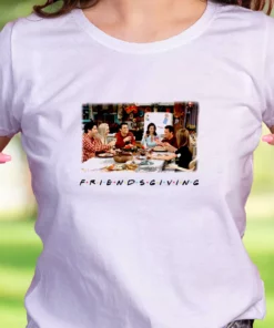 Friends Giving Parody Thanksgiving Vintage T Shirt 2