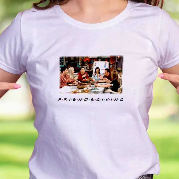 Friends Giving Parody Thanksgiving Vintage T Shirt