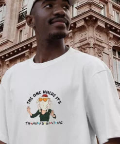 Friendsgiving Meaning Thanksgiving Vintage T Shirt 3