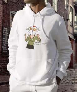 Friendsgiving The One Where Its Thanksgiving Hoodie 3