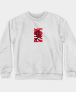 Fuck Love Rose Graphic Sweatshirt 2
