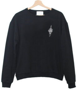 Fuck Skeleton Sweatshirt 2