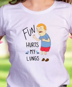 Fun Hurts My Lungs Rudy Bob'S Burger Thanksgiving Vintage T Shirt 1 Fun Hurts My Lungs Rudy BobS Burger Thanksgiving Vintage T Shirt 2
