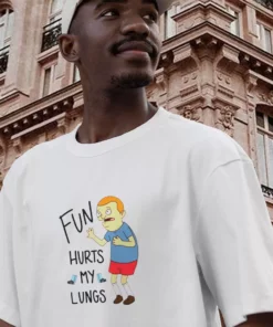 Fun Hurts My Lungs Rudy Bob'S Burger Thanksgiving Vintage T Shirt 2 Fun Hurts My Lungs Rudy BobS Burger Thanksgiving Vintage T Shirt 3