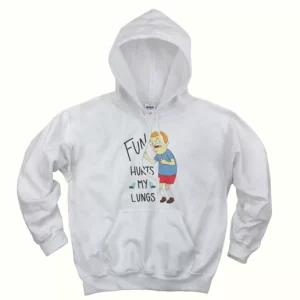 Fun Hurts My Lungs Rudy Bobs Burger Thanksgiving Hoodie 4