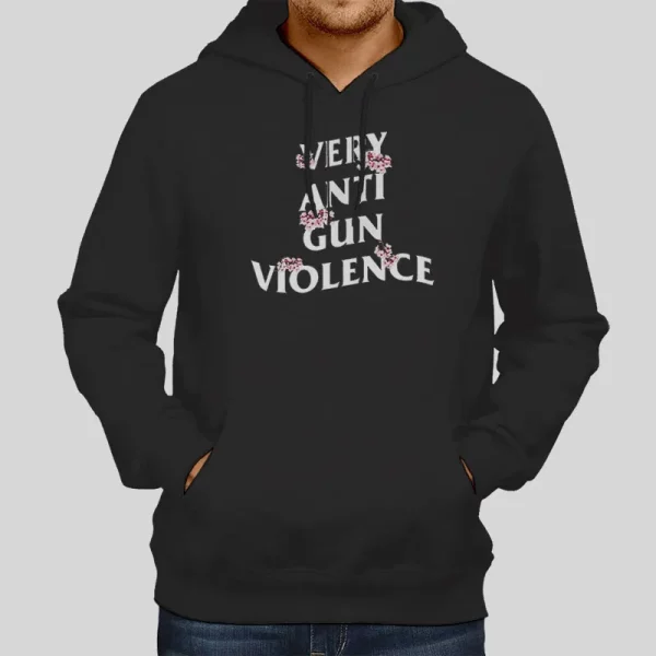 Funny Anti Gun Violence Hoodie