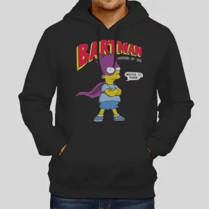 Funny Bartman Bart Hoodie