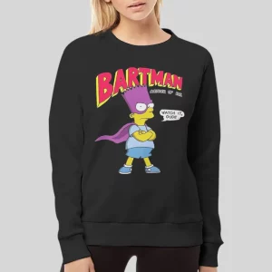 Funny Bartman Bart Hoodie