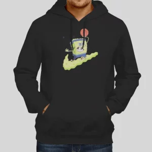 Funny Basketball Inspired Kyrie Spongebob Hoodie