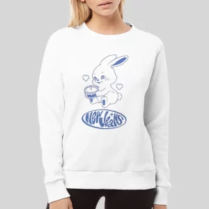 Funny Bunny Tokki New Jeans Hoodie 4