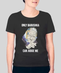 Funny Can Judge Me Only Babushka Hoodie 3