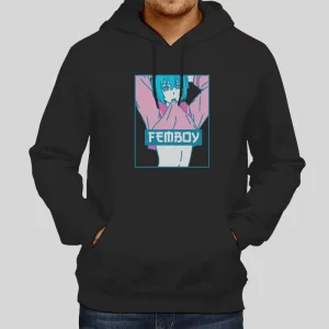 Funny Gay Yaoi Anime Femboy Hoodie