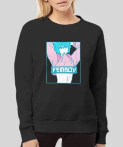 Funny Gay Yaoi Anime Femboy Hoodie 4