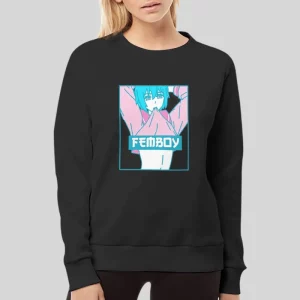 Funny Gay Yaoi Anime Femboy Hoodie 4