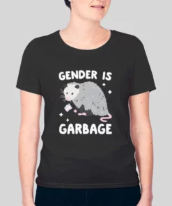 Funny Gender Is Garbage Dysphoria Hoodie 3