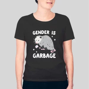 Funny Gender Is Garbage Dysphoria Hoodie 3