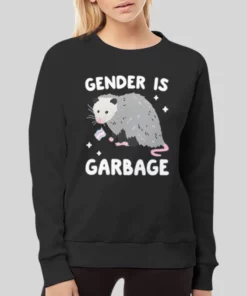 Funny Gender Is Garbage Dysphoria Hoodie 4