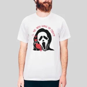 Funny Ghostface No You Hang Up Scream Hoodie 3