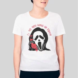 Funny Ghostface No You Hang Up Scream Hoodie 4