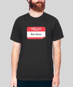 Funny Hello My Name Is Ben Dover Hoodie 2