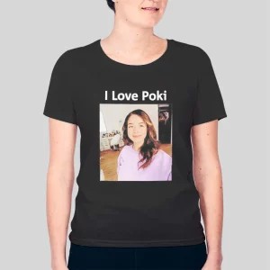 Funny I Love Pokimane Valentine Hoodie 3