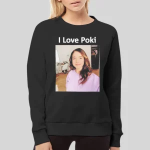 Funny I Love Pokimane Valentine Hoodie 4