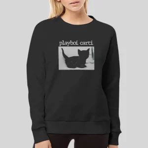 Funny Inspired Black Cat Hoodie 3