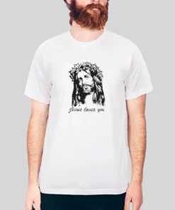 Funny Jesus Loves You Hoodie 2