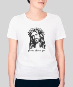 Funny Jesus Loves You Hoodie 3