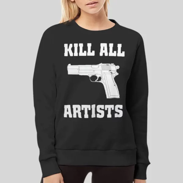 Funny Kill All Artists Hoodie
