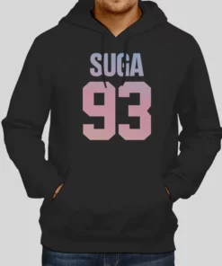 Funny Kpop Bts Suga 93 Hoodie 1