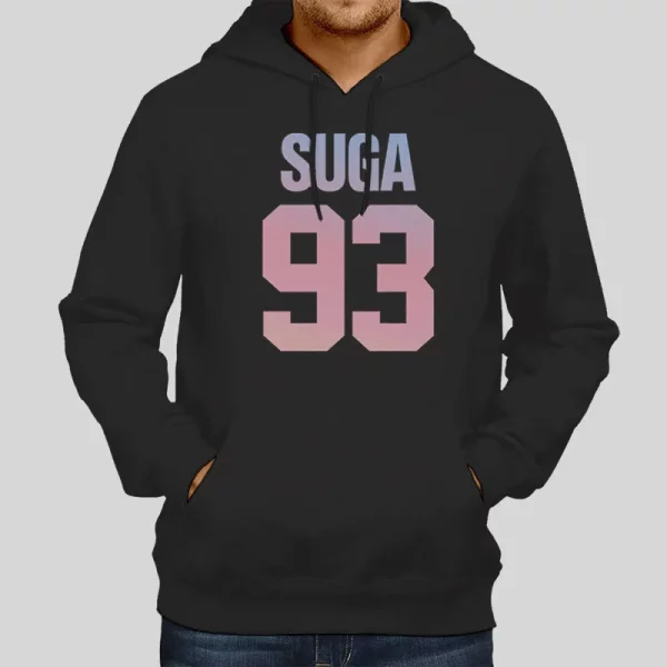 Funny Kpop Bts Suga 93 Hoodie