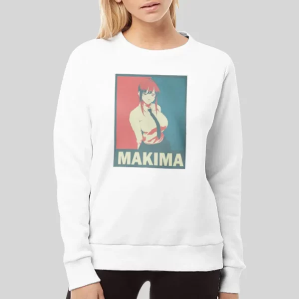 Funny Lady Hope Style Makima Hoodie