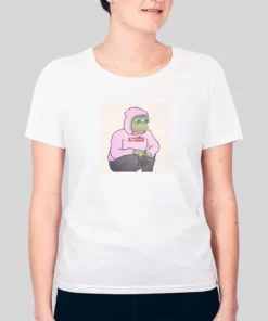 Funny Meme Pepe The Frog Pink Hoodie 2