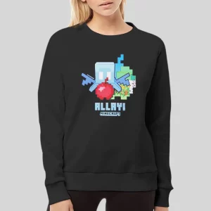 Funny Minecraft Allay Comp Hoodie 4