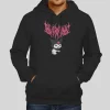 Funny My Melody and Kuromi Split Pullover Hoodie